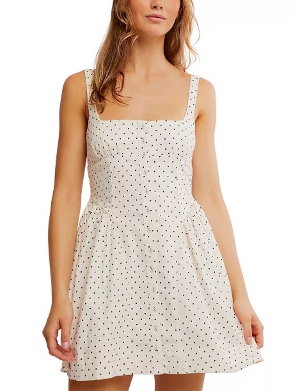 Free People Astrid Polka Dot Minidress